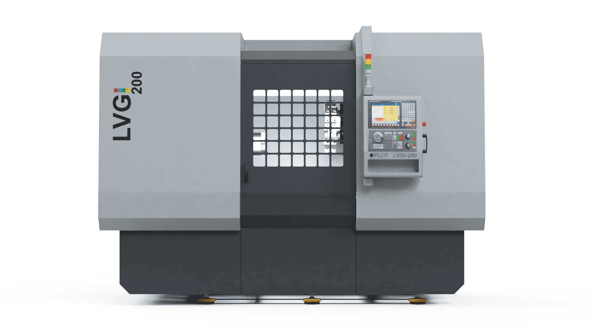 Токарно-фрезерный обрабатывающий центр с ЧПУ PLOT LVGI-200