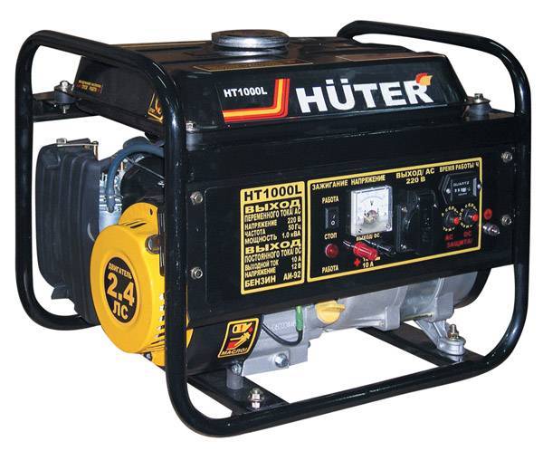 Бензиновый генератор Huter HT1000L Бензиновый генератор Huter HT1000L