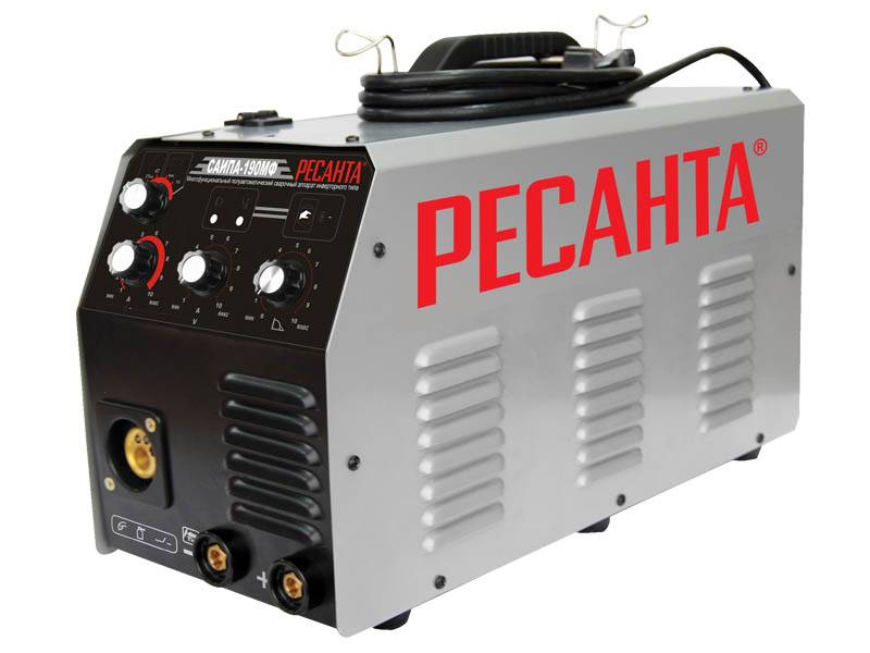 Сварочный аппарат инверторный полуавтомат САИПА-190МФ Ресанта Сварочный аппарат инверторный полуавтомат САИПА-190МФ Ресанта