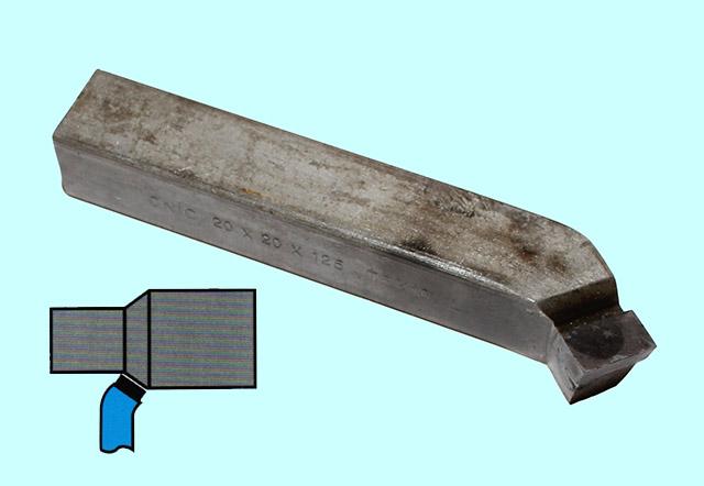 Резец Проходной отогнутый 32х32х170 Р6М5К5 левый DIN 4972