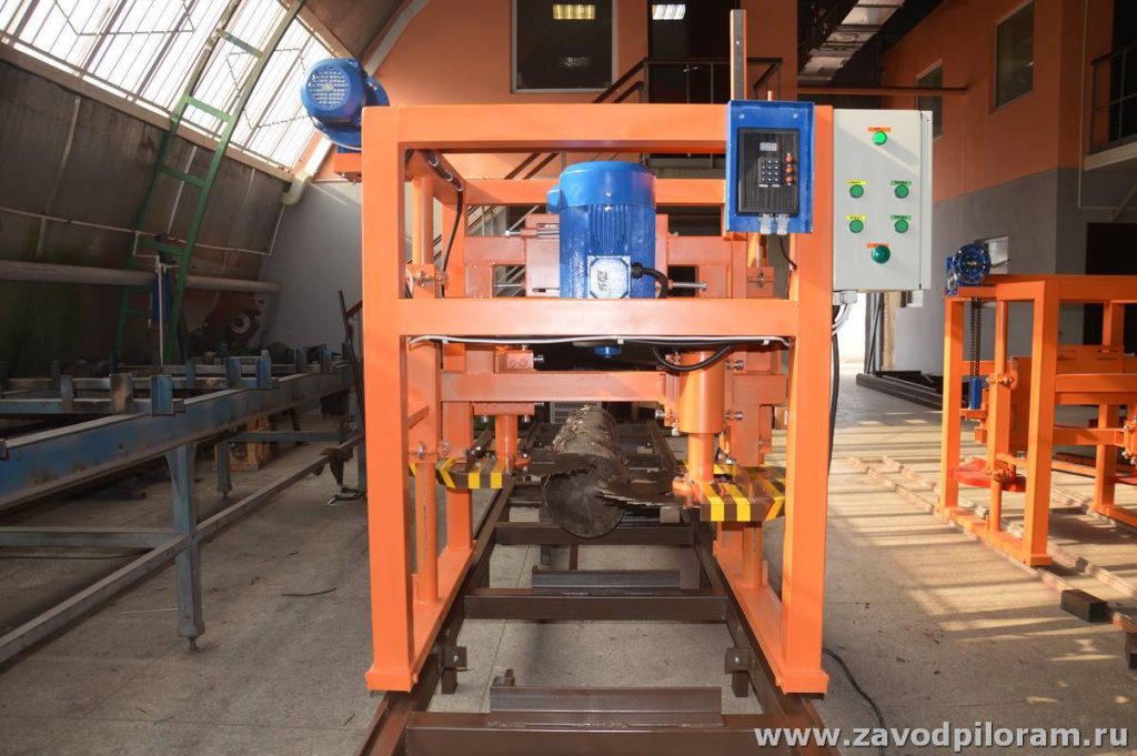 Дисковая горизонтальная пилорама Лесник-450