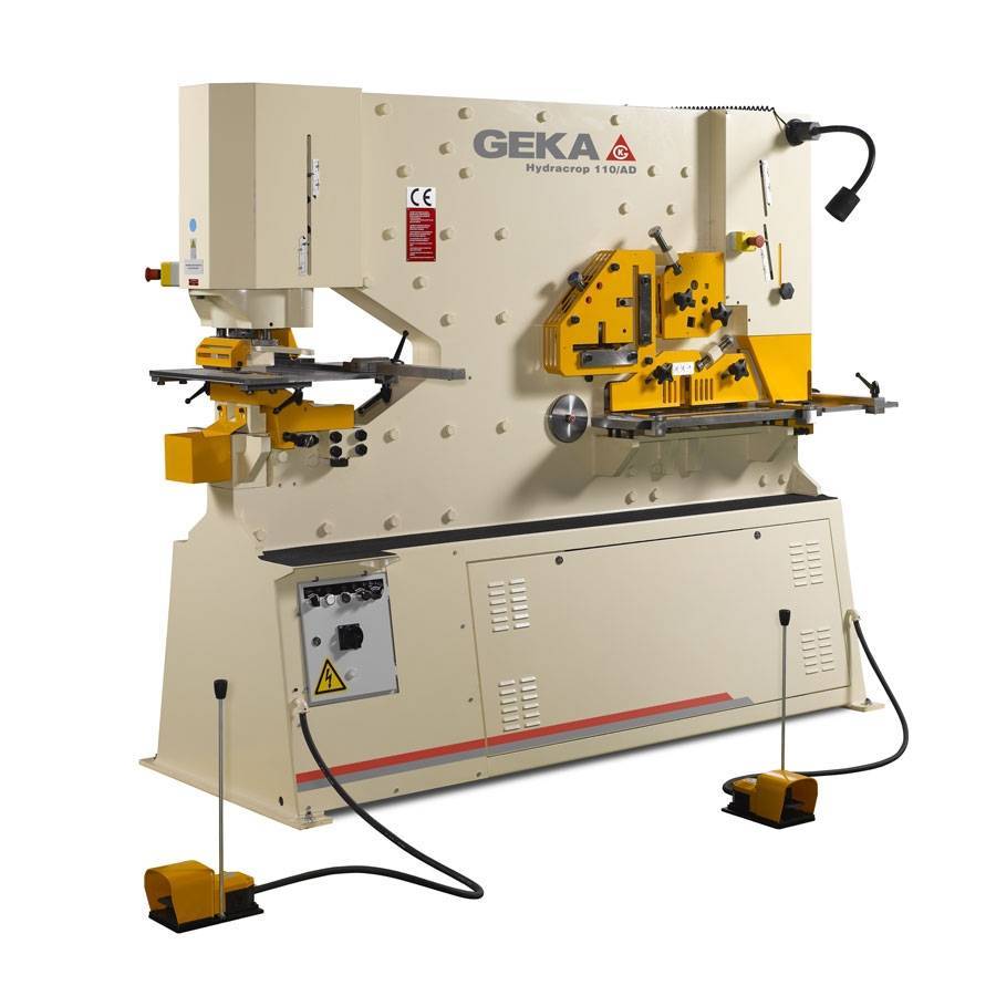 Комбинированные гидравлические пресс-ножницы Geka HYDRACROP 110/180