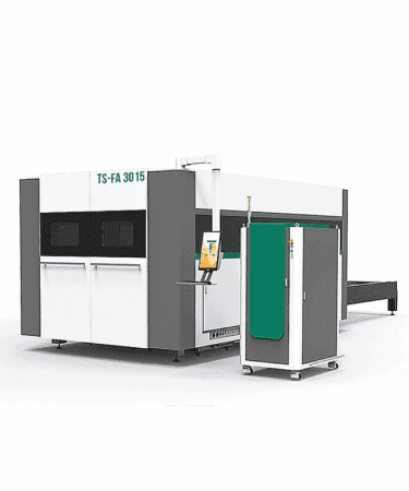 Станок лазерной резки с защитной кабиной FIBER TS 1530 B 6000 Вт Станок лазерной резки с защитной кабиной FIBER TS 1530 B 6000 Вт