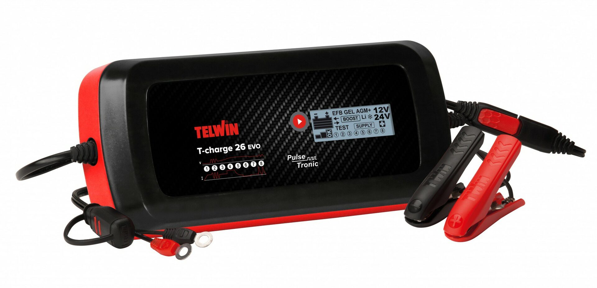 Зарядное устройство Telwin T-CHARGE 20 EVO 12V/24V 807596