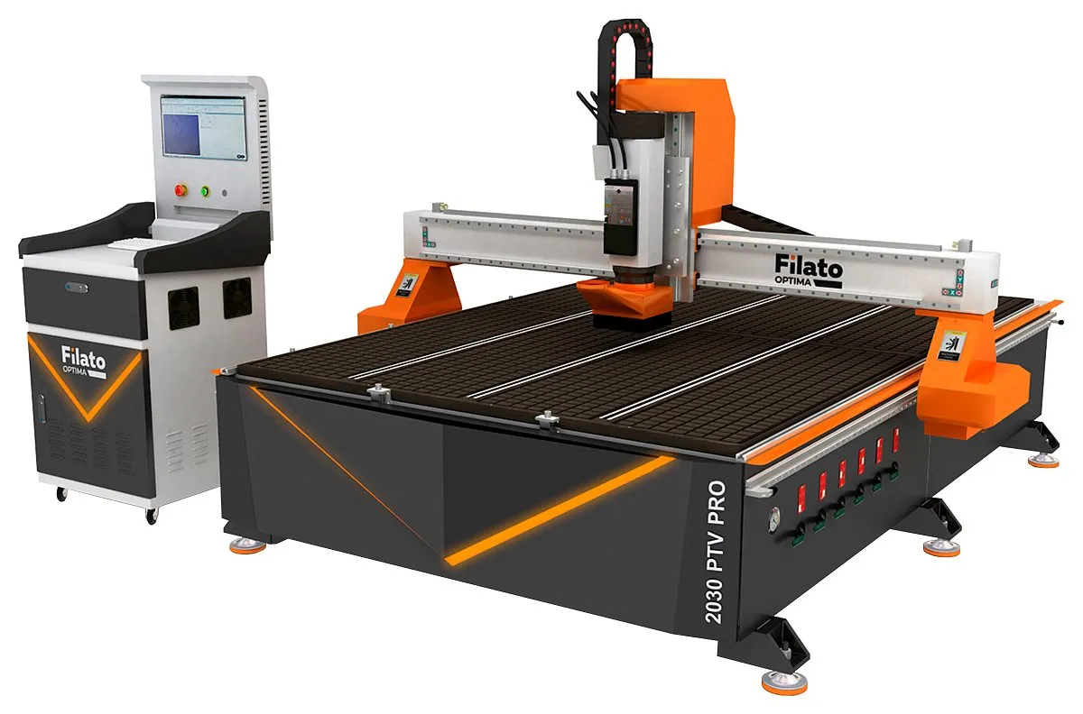 Фрезерно-гравировальный станок с ЧПУ Filato OPTIMA 2040 PTV Фрезерно-гравировальный станок с ЧПУ Filato OPTIMA 2040 PTV