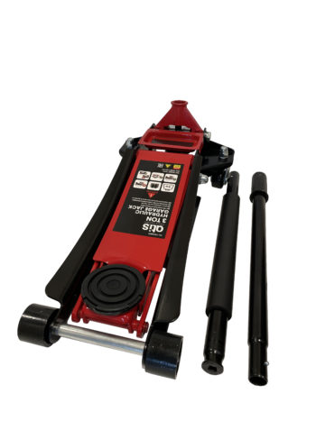 Домкрат подкатной ATIS HL-T6300D низкопрофильный, двухпоршневой 3,0 т.