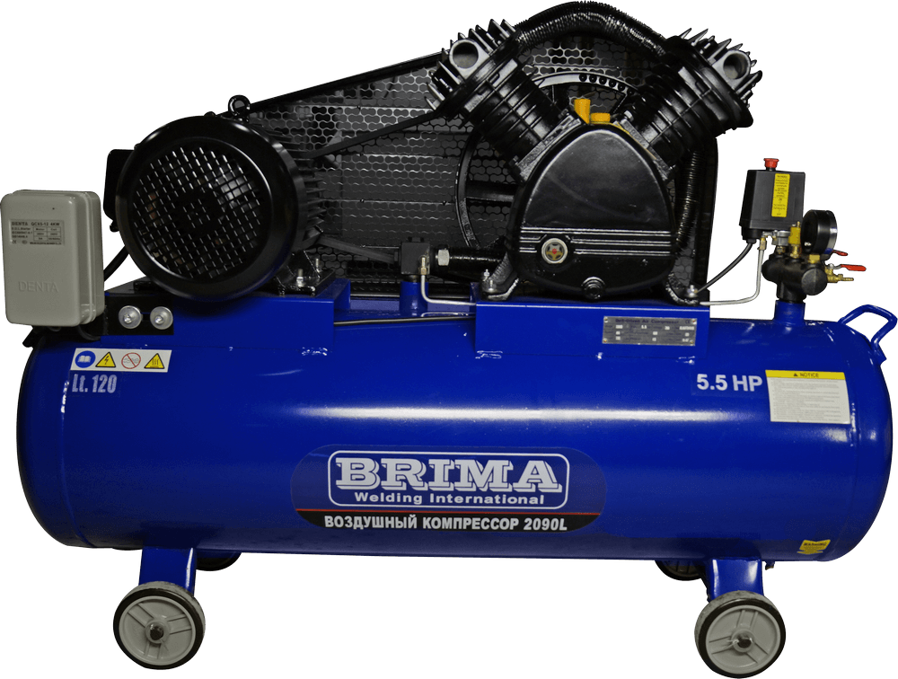 Воздушный компрессор BRIMA LB2090 120л