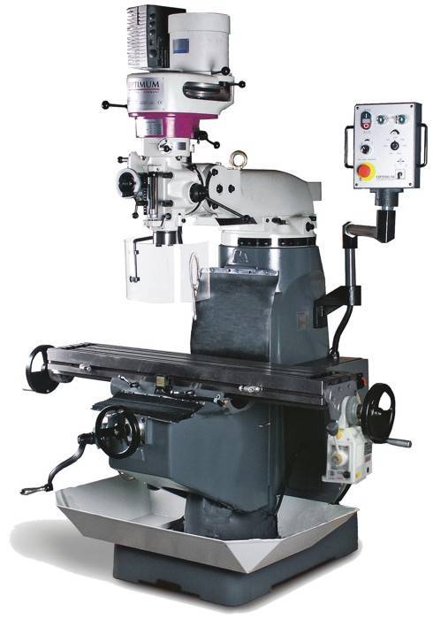 Фрезерный станок вертикальный Optimum MF4 Vario-DPA 3336050 Фрезерный станок вертикальный Optimum MF4 Vario-DPA 3336050