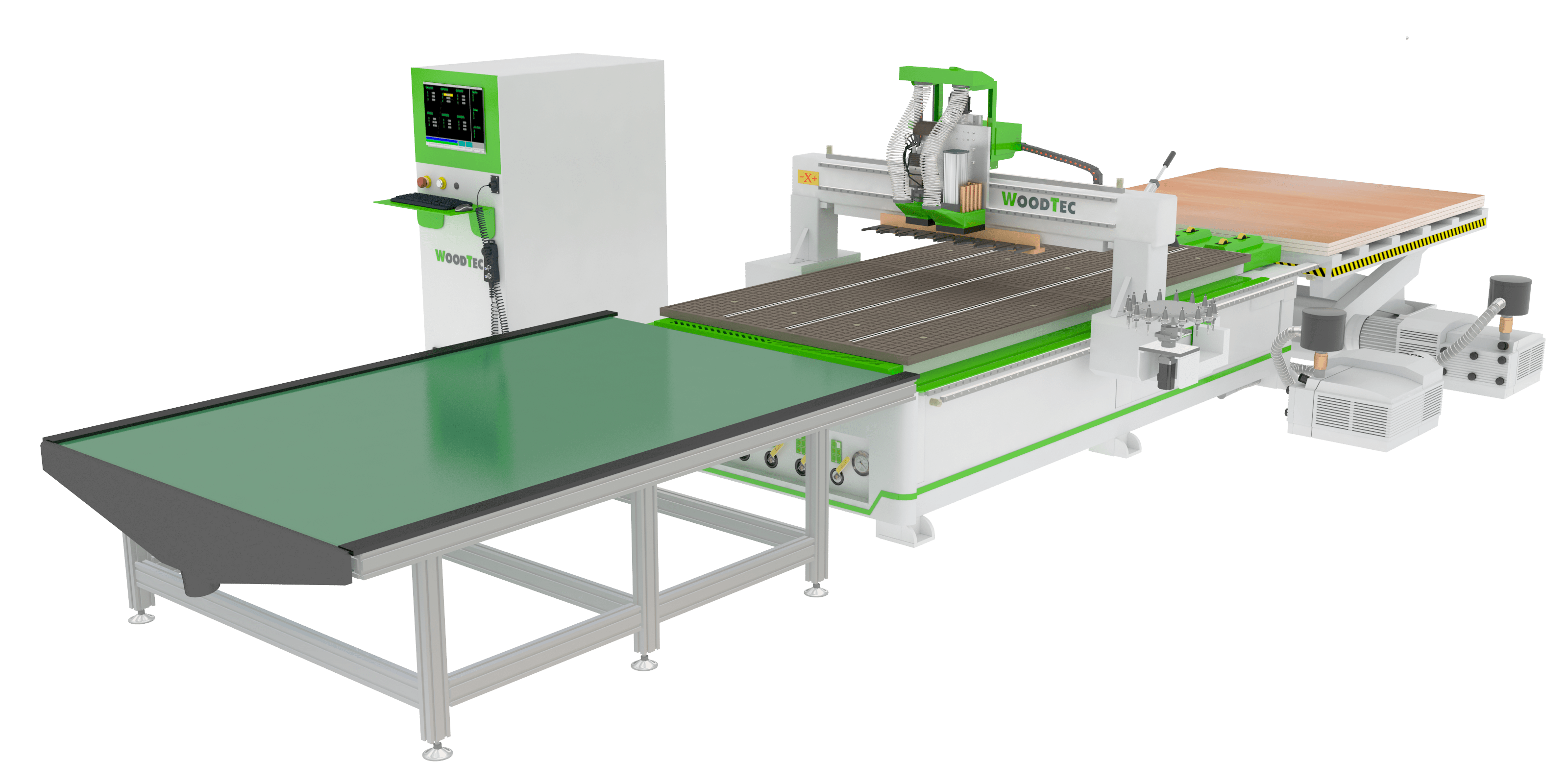 Фрезерно-гравировальный станок с ЧПУ WoodTec HA 2030 QP Фрезерно-гравировальный станок с ЧПУ WoodTec HA 2030 QP