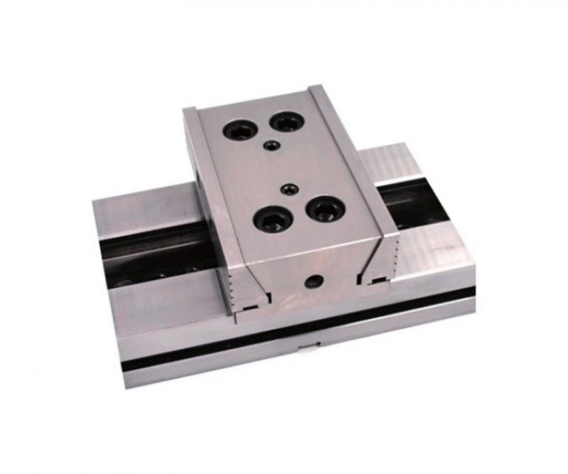 Неподвижный двойной блок свободных (раздельных) модульных тисков Zegyo ZQ84150-3 ширина губок 150 мм Неподвижный двойной блок свободных (раздельных) модульных тисков Zegyo ZQ84150-3 ширина губок 150 мм