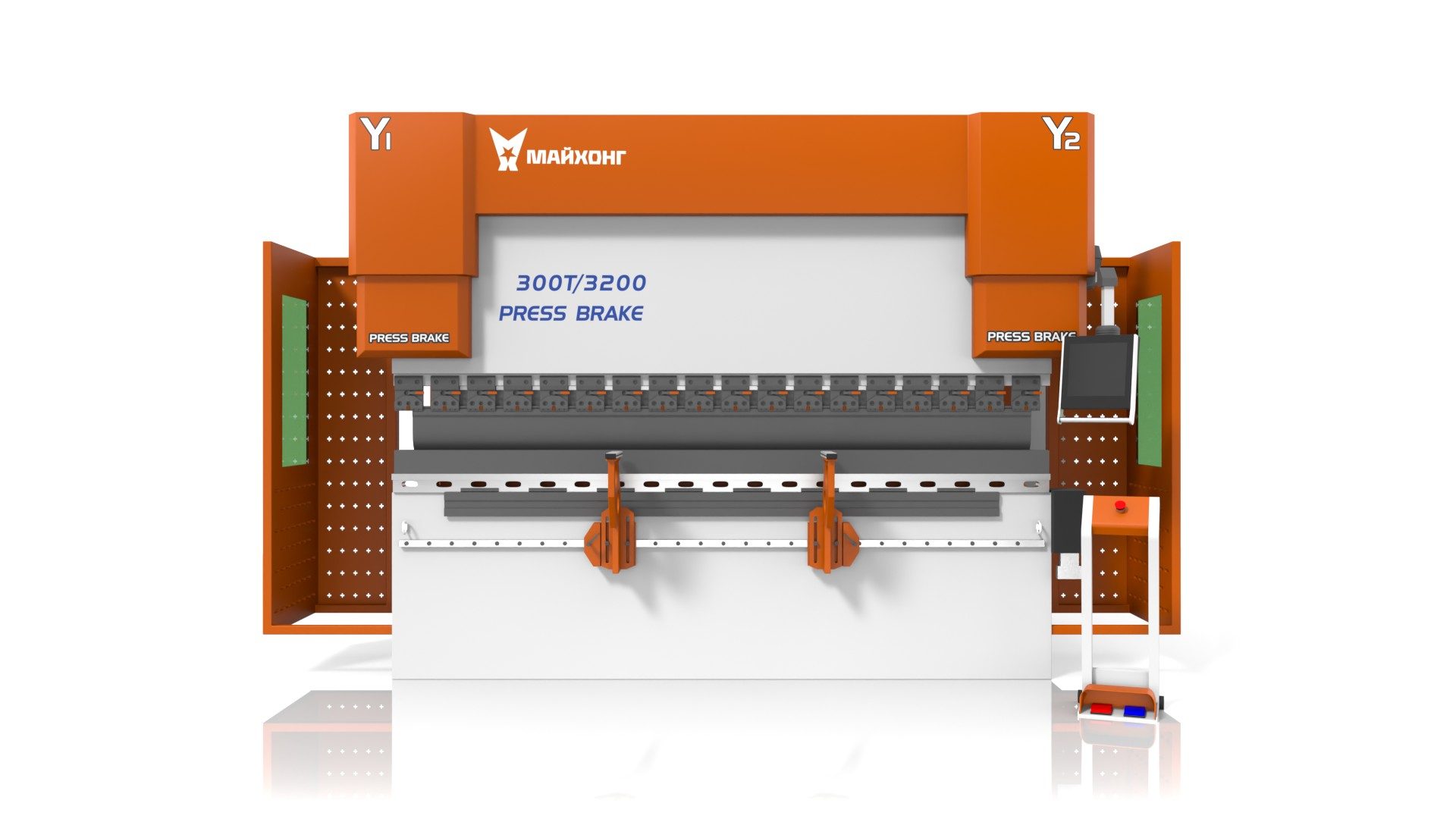Листогибочный пресс с ЧПУ Майхонг Delem DA-53T 300-3200/4+1 Листогибочный пресс с ЧПУ Майхонг Delem DA-53T 300-3200/4+1