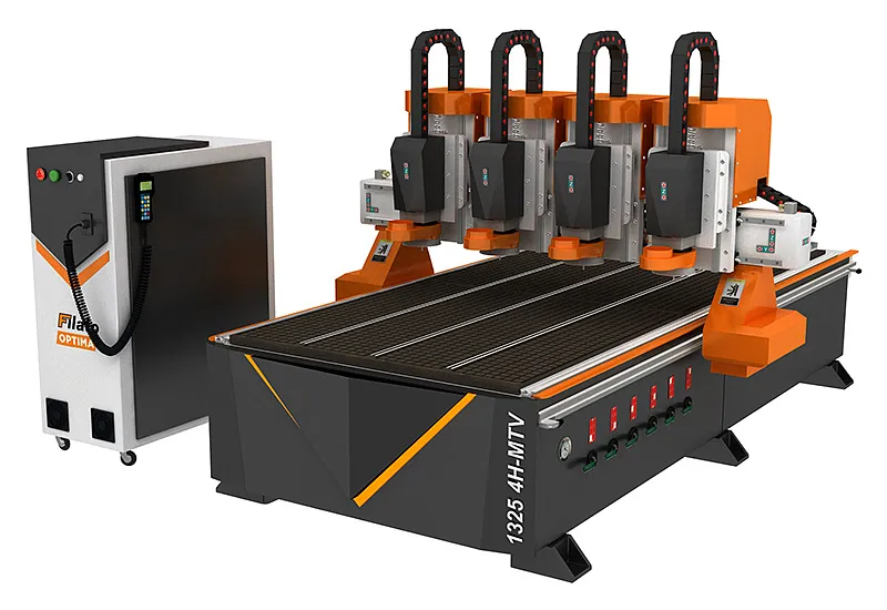 Фрезерно-гравировальный станок с ЧПУ Filato OPTIMA 1325 4H-MTV