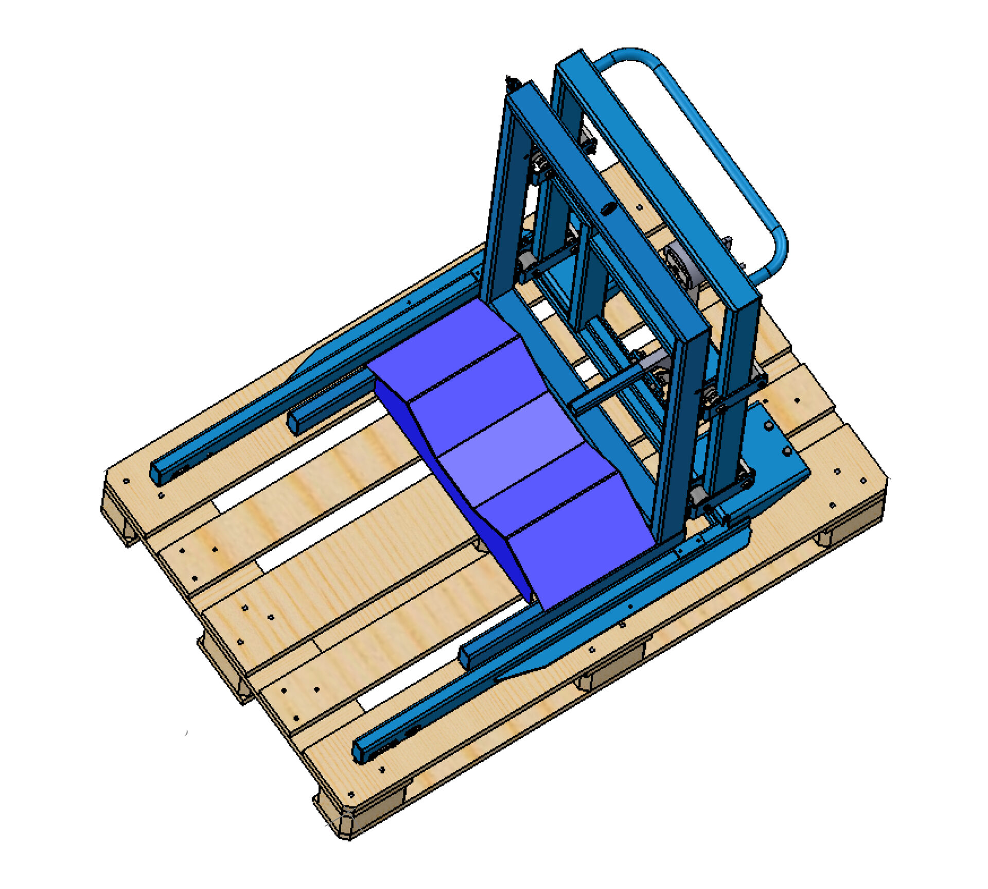 Тележка СТОРМ с ручным подъемником