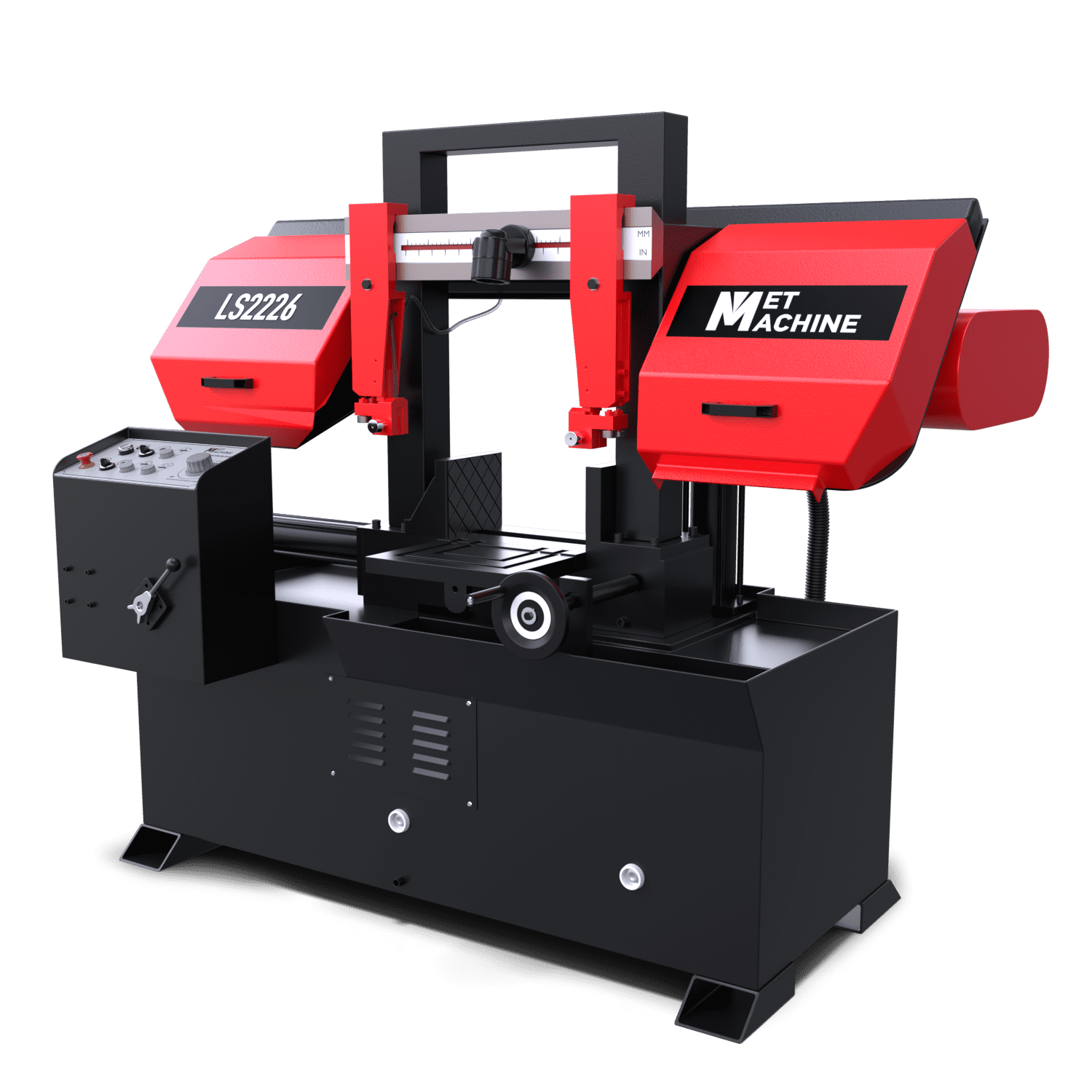 Полуавтоматический ленточнопильный станок MetMachine LS2226
