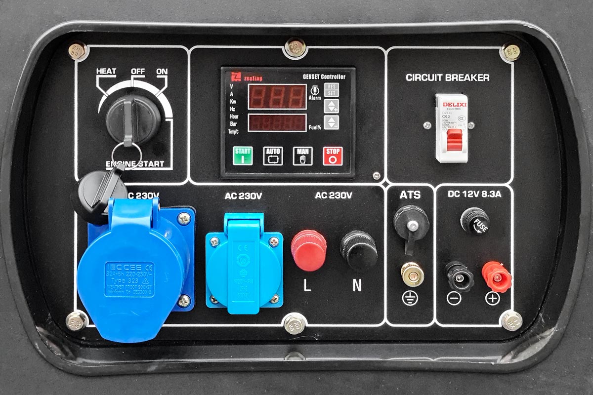 Портативный дизельный генератор ТСС SDG 12000EHA