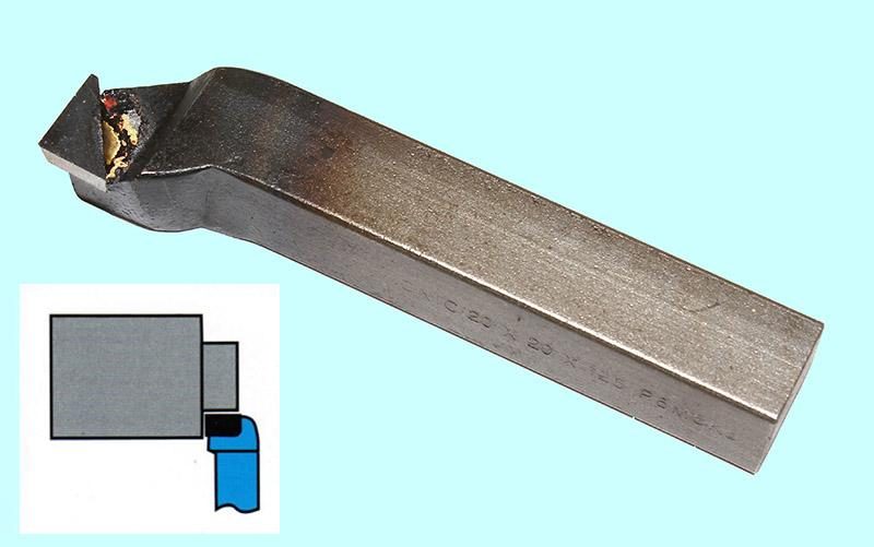 Резец Подрезной отогнутый 50х50х240 Р6М5К5 DIN 4977 Резец Подрезной отогнутый 50х50х240 Р6М5К5 DIN 4977