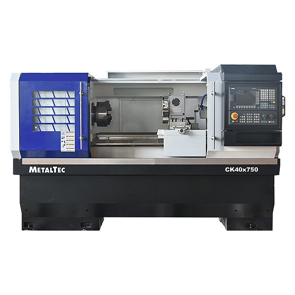 Токарный станок MetalTec CK 40x750 ЧПУ с прямой станиной Токарный станок MetalTec CK 40x750 ЧПУ с прямой станиной