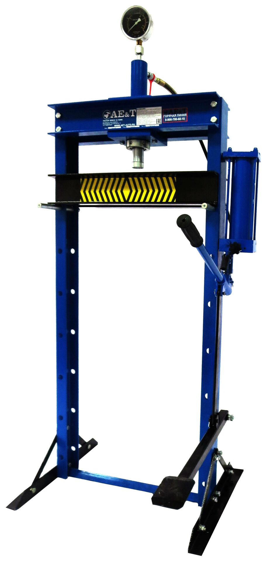 Пресс AE&T Т61212F 12т с ножной педалью