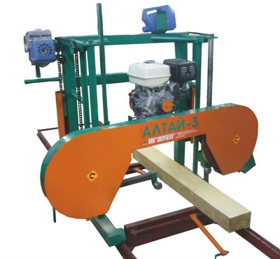 Пилорама ленточная бензиновая Алтай-3 900 11 кВт (Lifan)