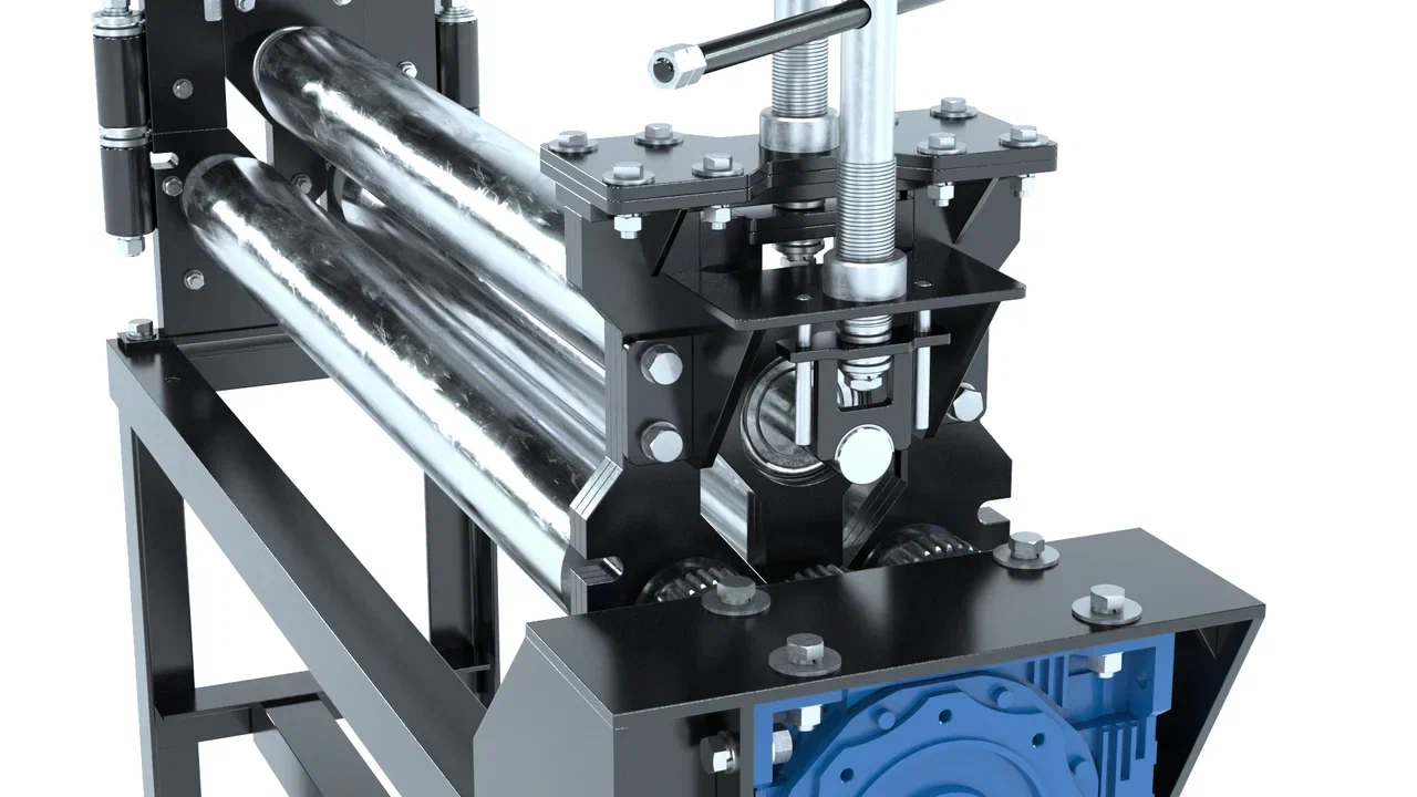 Станок вальцовочный трехвалковый электро RME-25000х4