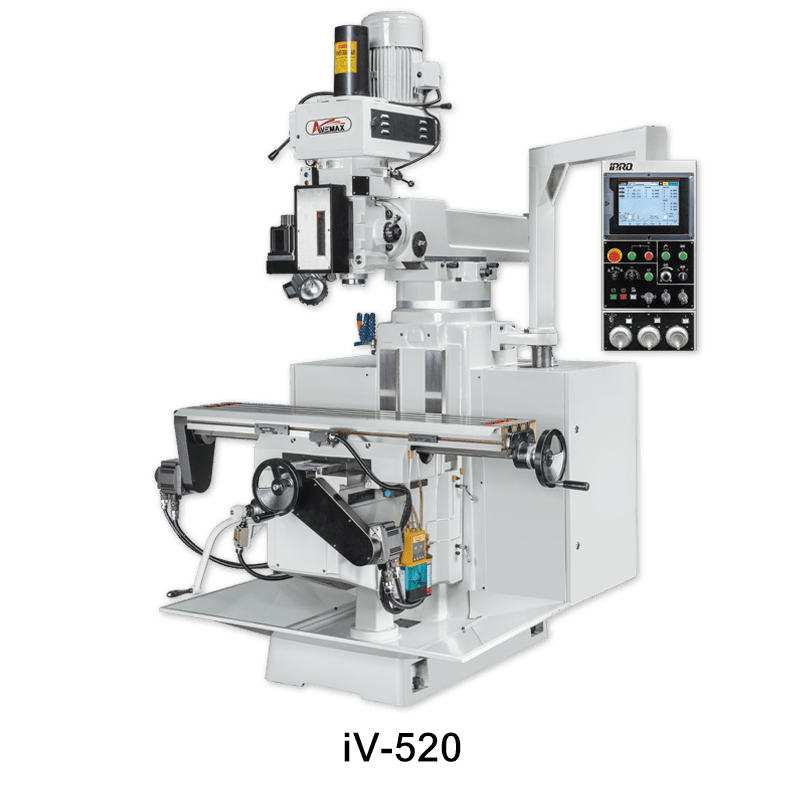 Вертикально-фрезерный станок с поворотной головкой AVEMAX iV-520 Вертикально-фрезерный станок с поворотной головкой AVEMAX iV-520