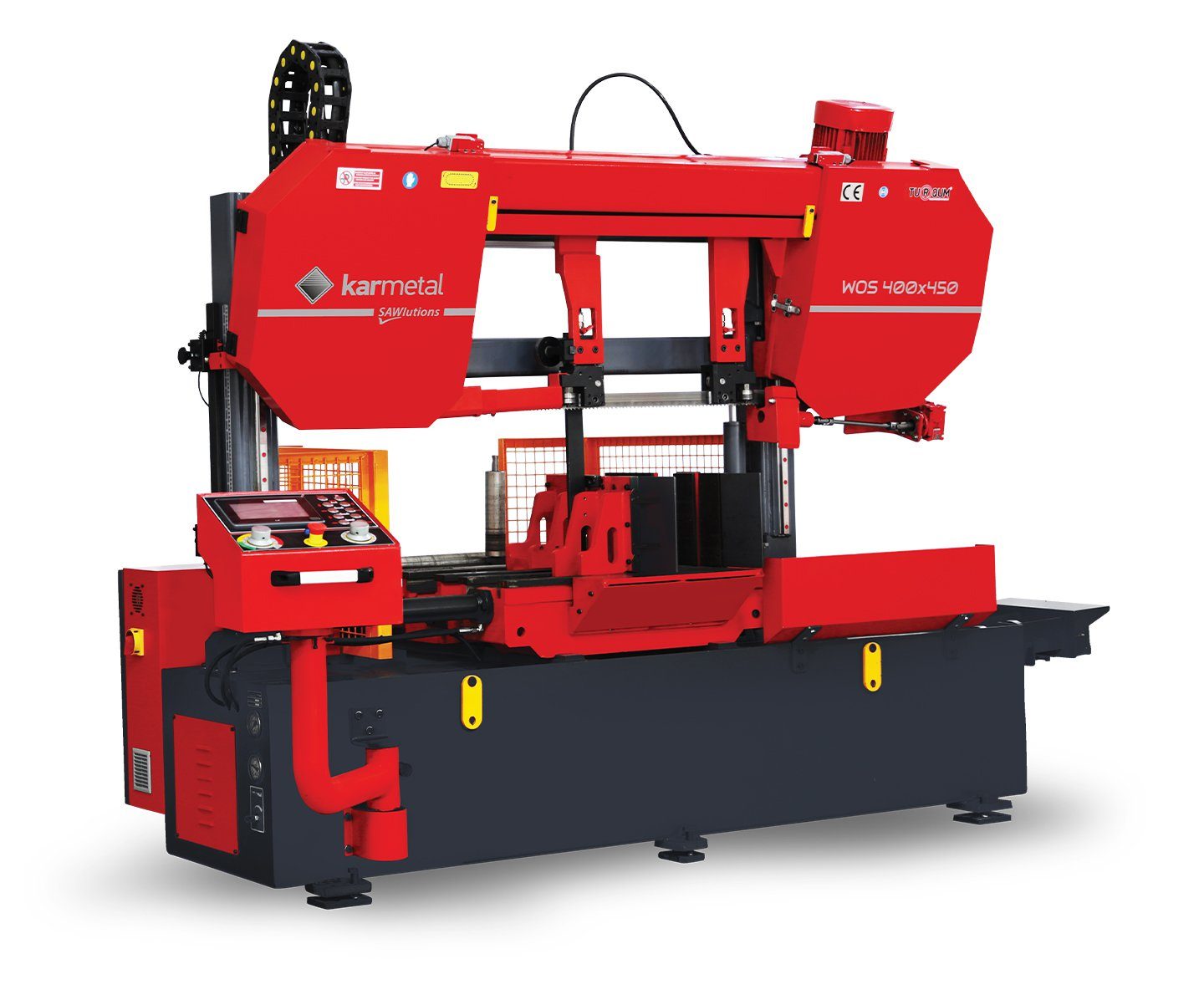Автоматический двухколонный ленточнопильный станок KARMETAL WOS 400×450 (резка под прямым углом) Автоматический двухколонный ленточнопильный станок KARMETAL WOS 400×450 (резка под прямым углом)