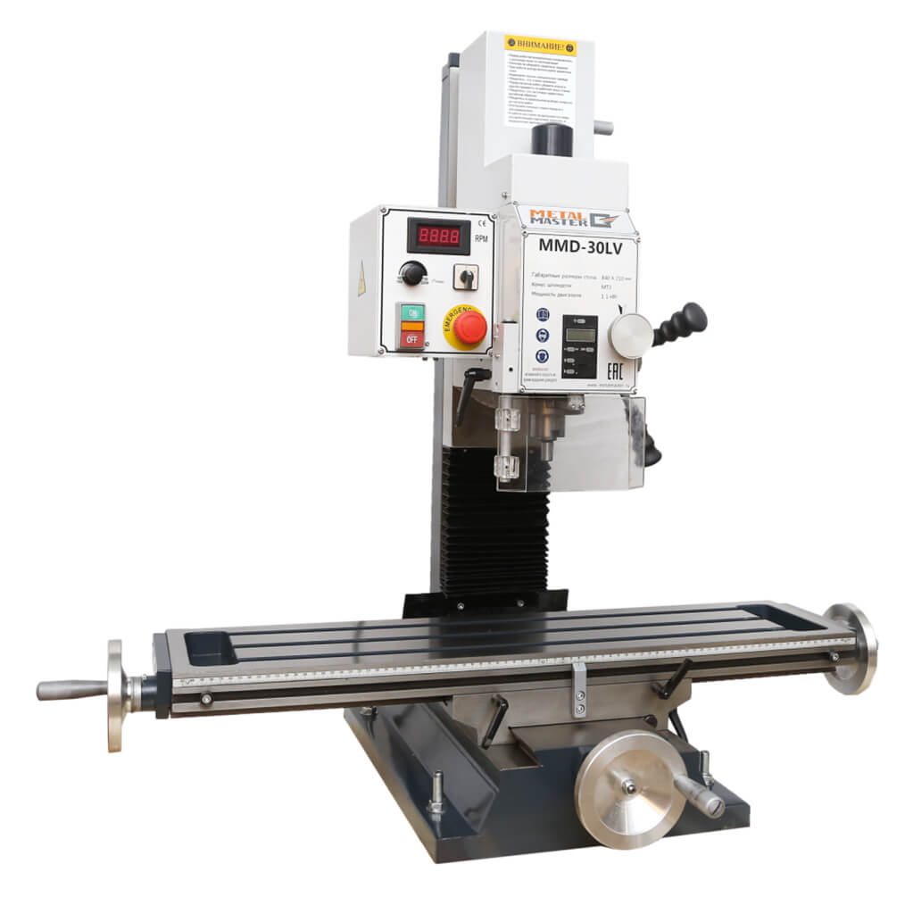 Сверлильно-фрезерный станок METAL MASTER MMD - 30LV MG