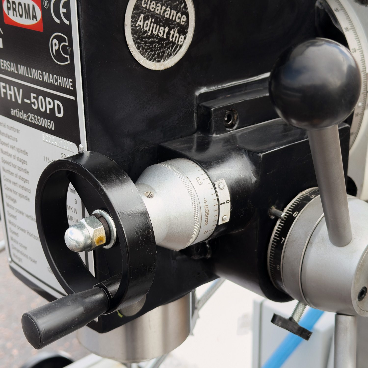 Универсальный фрезерный станок Proma FHV-50PD 25330051