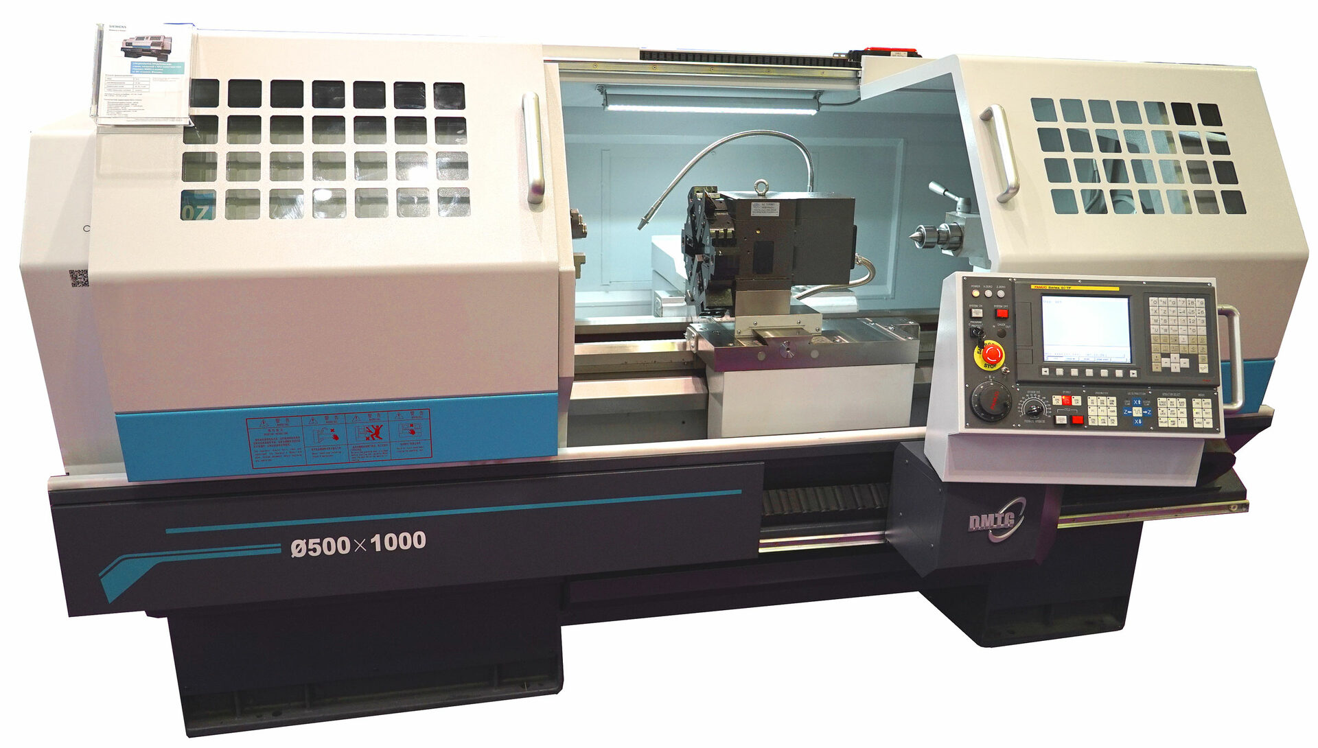 Токарный станок DMTG CKE6150z/1500 с ЧПУ Fanuc Токарный станок DMTG CKE6150z/1500 с ЧПУ Fanuc