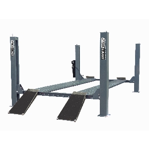 Подъемник четырехстоечный KraftWell г/п 6500 кг. платформы гладкие KRW6.5