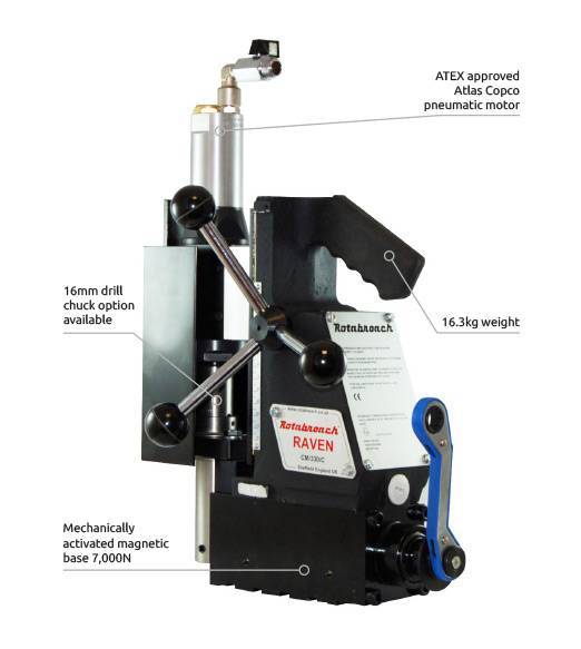 Магнитный сверлильный станок Rotabroach RAVEN (МСС-52П)