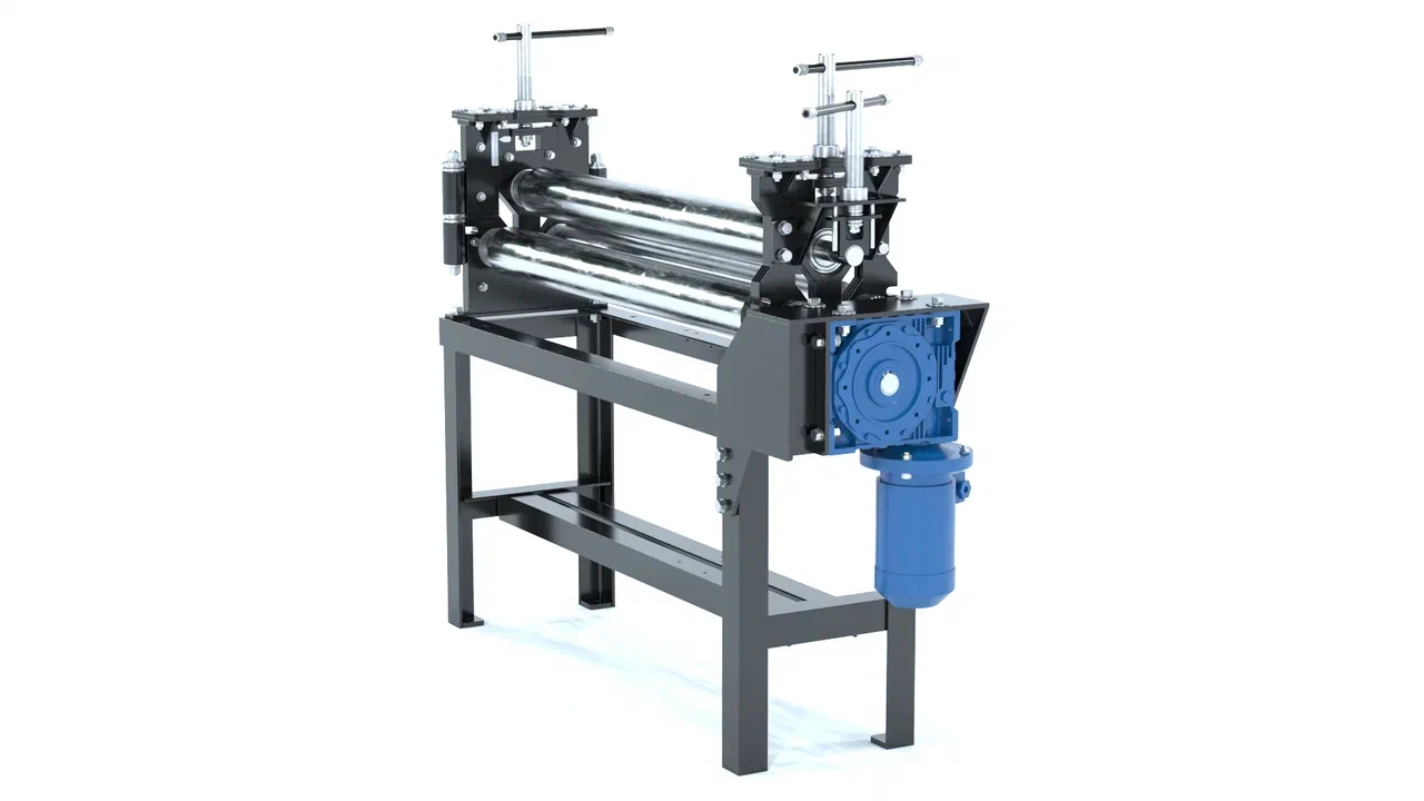 Станок вальцовочный трехвалковый электро RME-25000х4