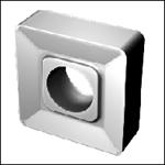 Пластина SNMM - 190612 ВК8(В35) квадратная dвн=8мм (03124) со стружколомом