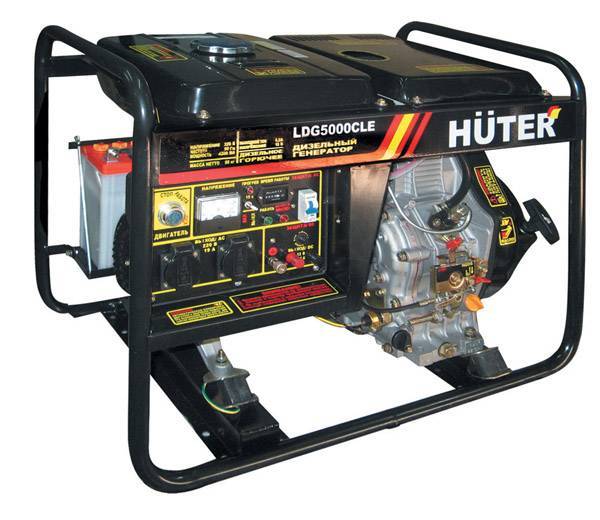 Дизельный генератор Huter LDG5000CLE Дизельный генератор Huter LDG5000CLE
