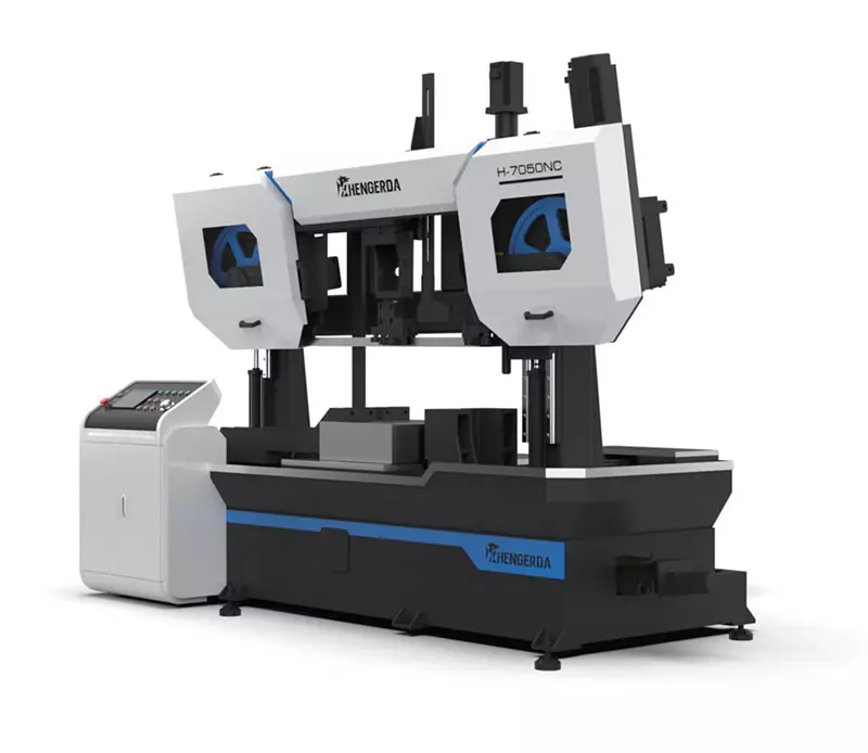 Ленточнопильный полуавтоматический двухколонный станок Hengerda H-9050 NC