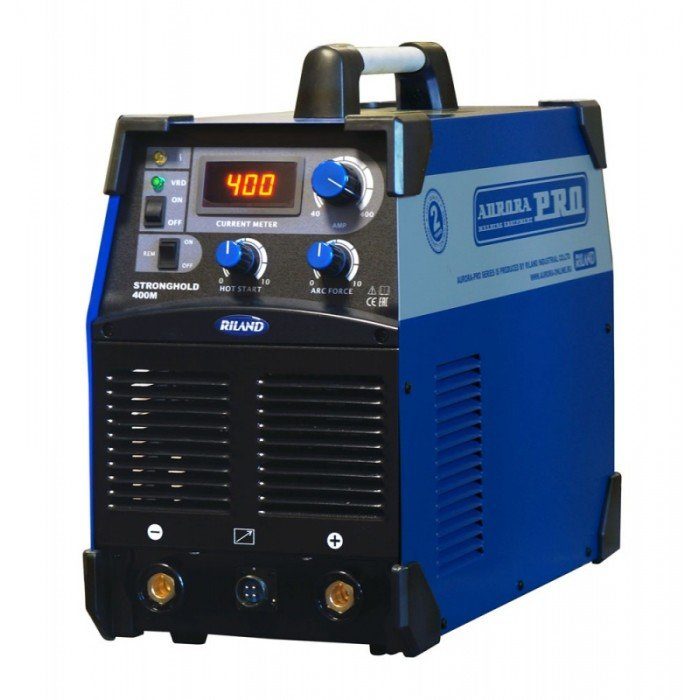 Сварочный инвертор ручной дуговой сварки ММА AuroraPRO STRONGHOLD 400М