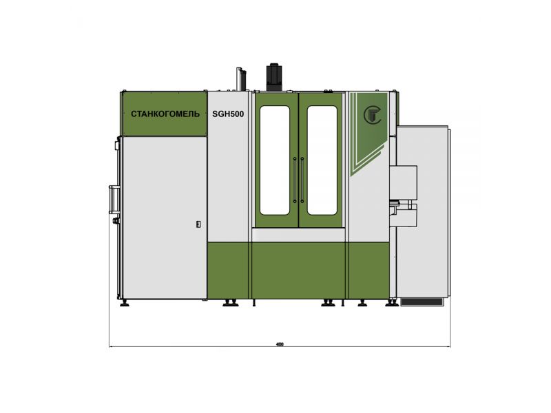 Горизонтальный обрабатывающий центр SGH500