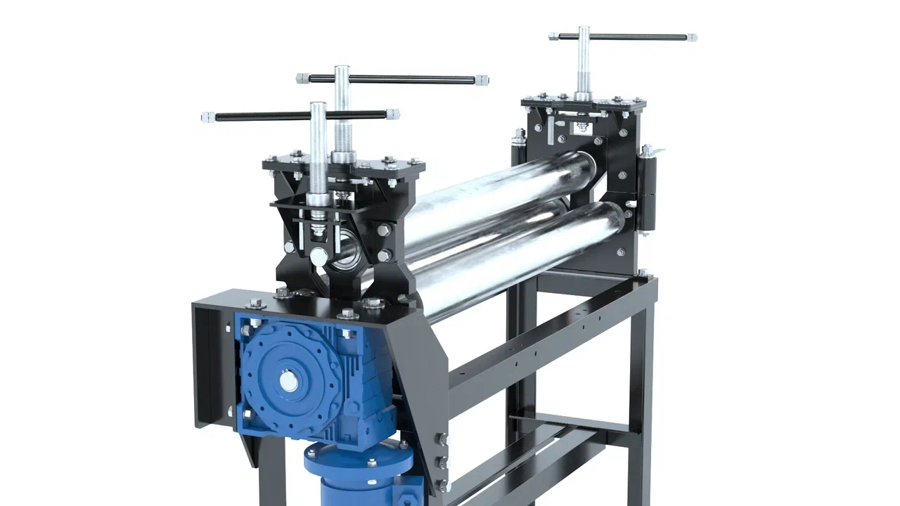 Станок вальцовочный трехвалковый электро RME-25000х4