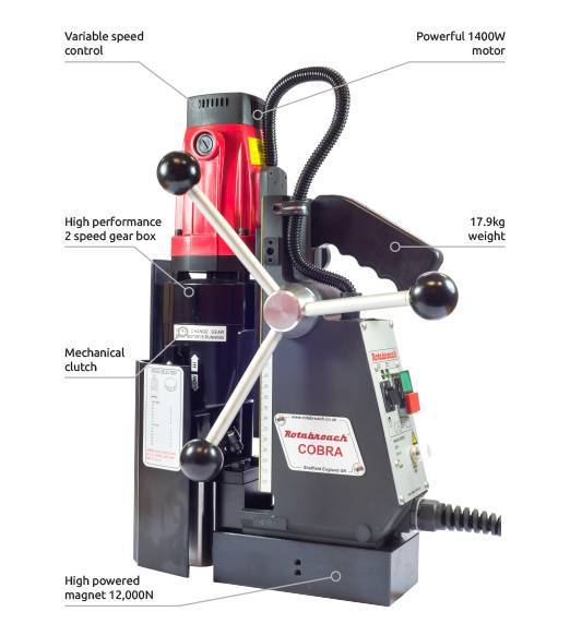 Магнитный сверлильный станок Rotabroach COBRA (МСС-65) Магнитный сверлильный станок Rotabroach COBRA (МСС-65)