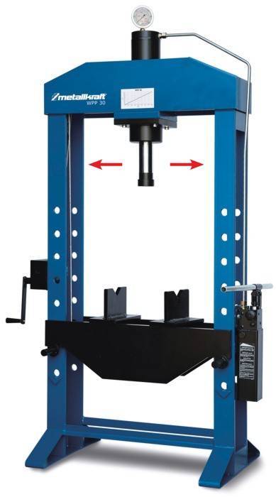 Пресс гидравлический WPP 30 Metallkraft 4001030