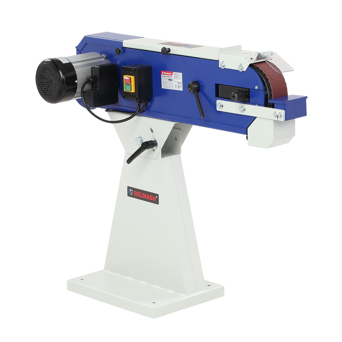 Станок шлифовальный ленточный BELMASH BSM-793 Станок шлифовальный ленточный BELMASH BSM-793