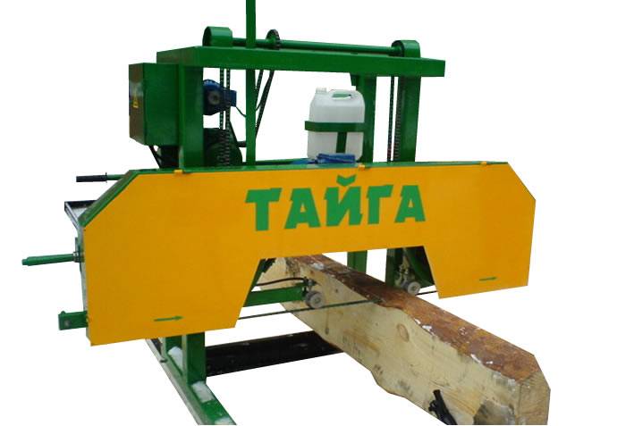 Пилорама ленточнопильная Тайга Т-1 бензиновая Пилорама ленточнопильная Тайга Т-1 бензиновая