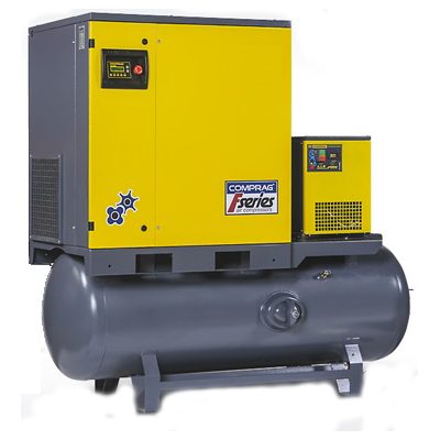 Компрессор винтовой COMPRAG FRD-0708 с осушителем (270 л)