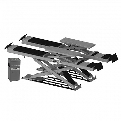 Подъемник ножничный KraftWell г/п 4500 кг. заглубляемый, платформы для сход-развала с подъемником второго уровня KRW45WA-LT-T Подъемник ножничный KraftWell г/п 4500 кг. заглубляемый, платформы для сход-развала с подъемником второго уровня KRW45WA-LT-T