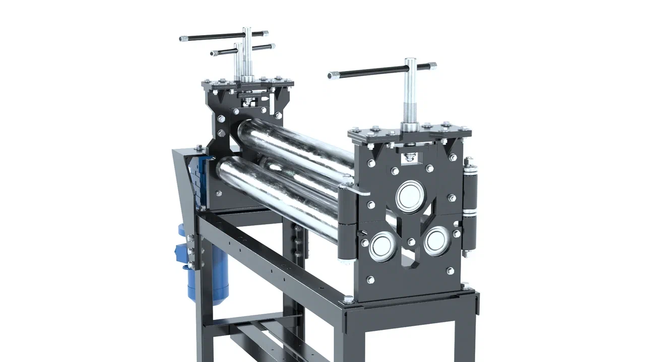 Станок вальцовочный трехвалковый электро RME-25000х4