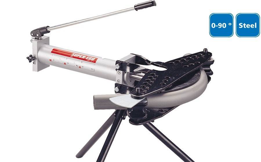 Ручной гидравлический трубогиб Super Ego 2" с закрытой рамой