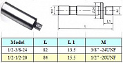  d1/2" / 3/8"-24UNF   ,   